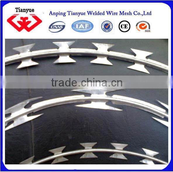hot dipped galvanized concertina razor wire