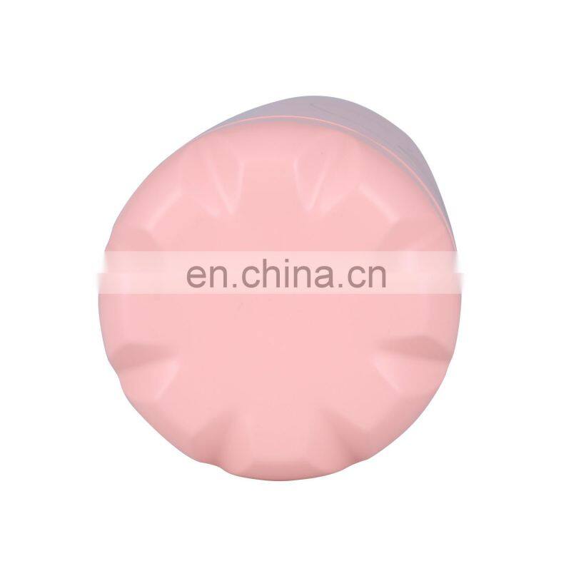 Hot selling Double wall mini insulated Milk bottle Stainless steel thermal mug potable tumbler Small Size with rubber ring