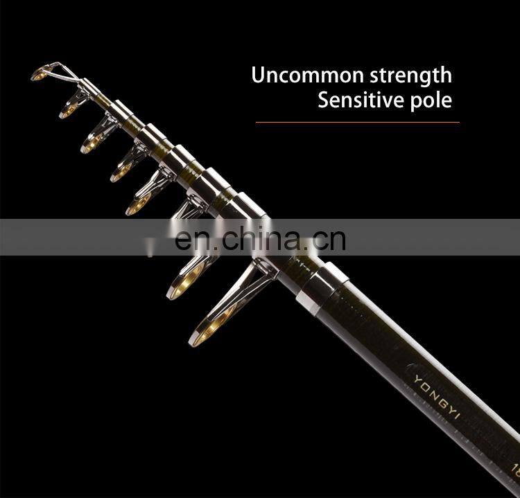 Wholesale fishing tackle closed length 31cm mini carbon fishing rod