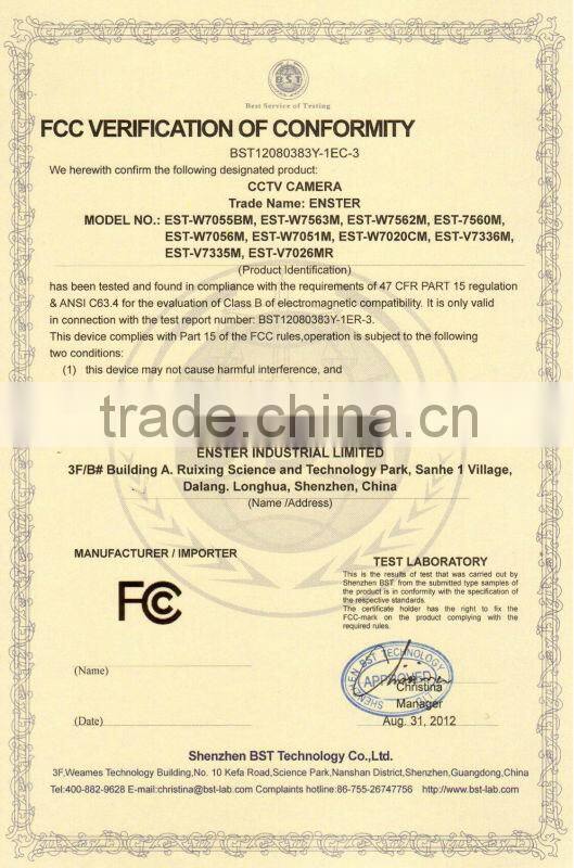 Hot new products for 2014 Megapixel 720P HD CVI Camera