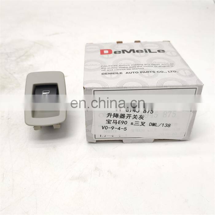 Auto parts grey Window regulator switch 61316945875 grey after car window switch for 3-series E90 X3