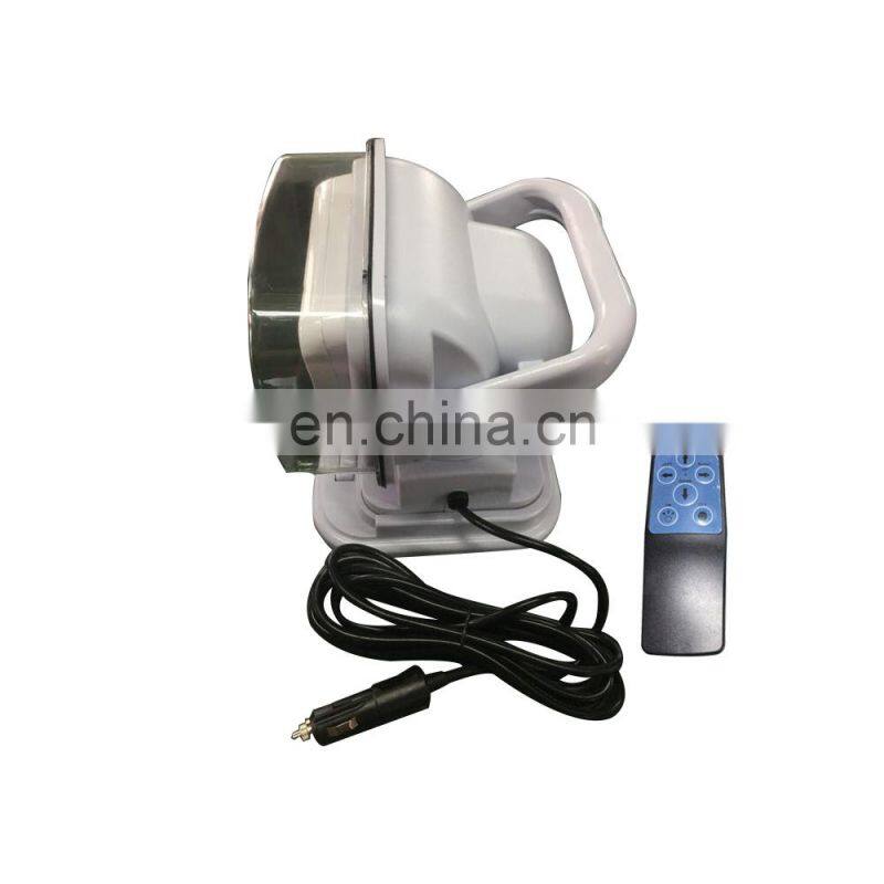 LED523 spot /8 plastic black white Led lighting 50W LED work light 50w 12V/24V DC IP68 led lamp wireless remote control white