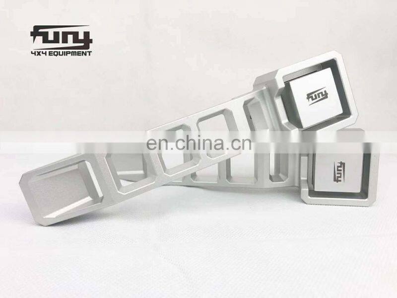 New design sliver 4x4 Handle Cover 4Door aluminium 5pcs for Jeep-wrangler JL accessaries 2018+ from Maiker offroad