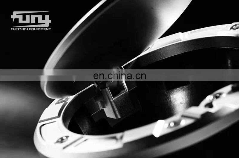 Maiker auto black Gas Tank Cover Accessories for Jeep Wrangler JL 2018+ Fuel Tank Cover