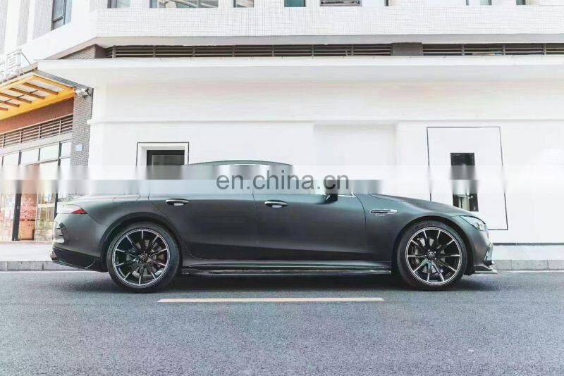 Runde Carbon Fiber For Mercedes-Benz AMG GT50 TAKD Style Body Kit Front Lip Side Skirt Rear Lip Top Wing Spoiler Rear Wind Knife