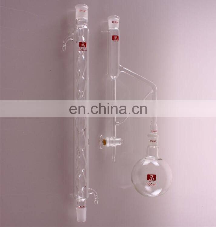 500ml lab use clevenger apparatus for essential oil extraction