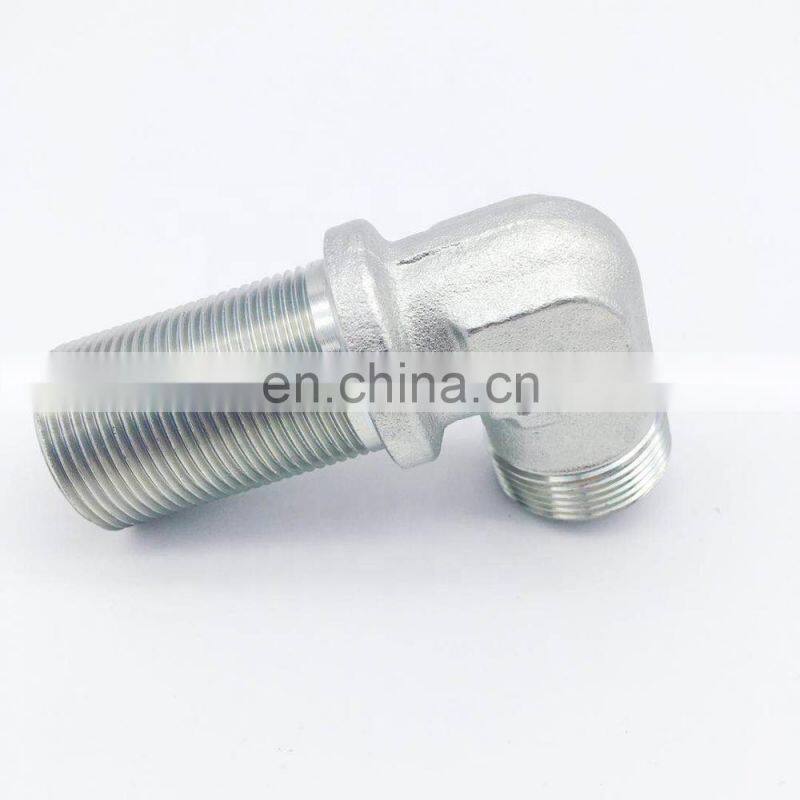 Haihuan Pressed Elbow Bulkhead Carbon Steel Brass Elbow Fitting for Sale