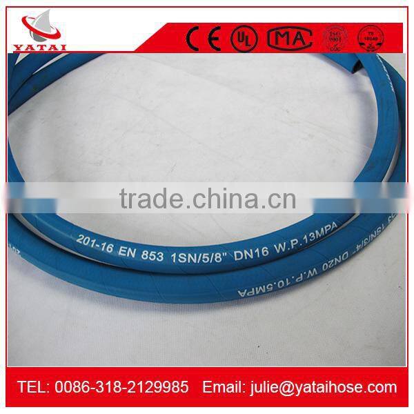 Italy Technology Fiber Braid Covered Air Compressor Hose 6mm