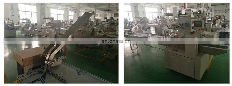Automatic Flow pillow biscuit cookies protein bar cake bread chocolate bar multi-function packaging machines