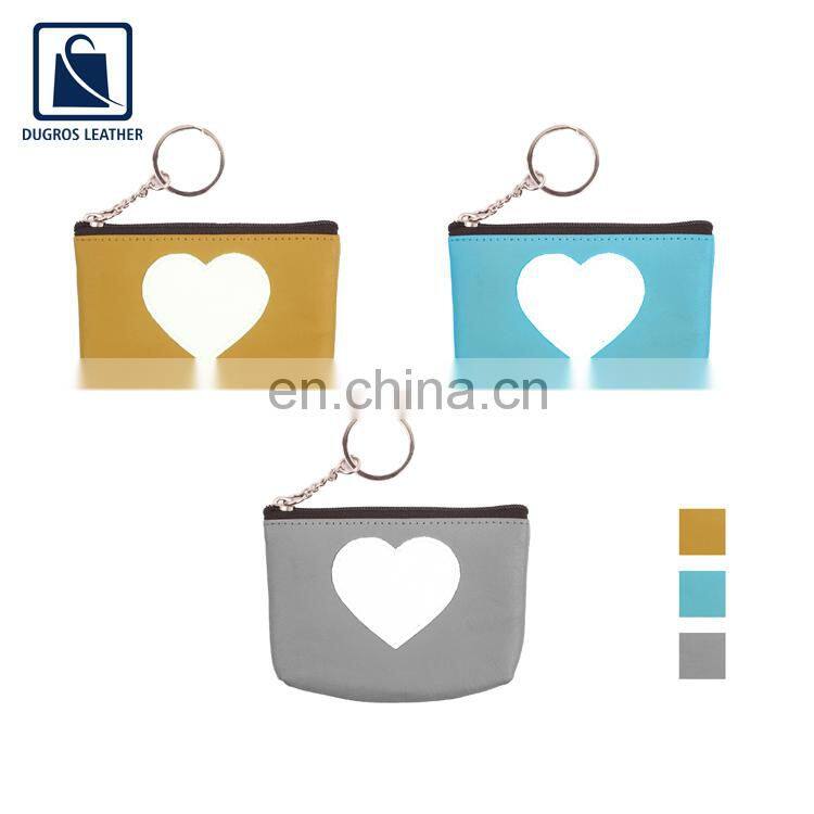 2021 Elegant Design Hot Selling Fashion Designer Luxury Genuine Leather Key Pouch for Bulk Purchase