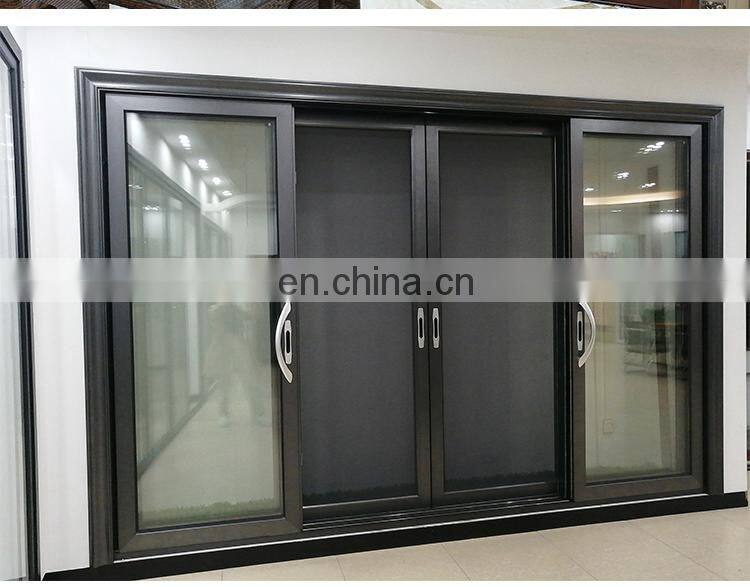 australian slide aluminum door kitchen glass thermal break sliding patio doors