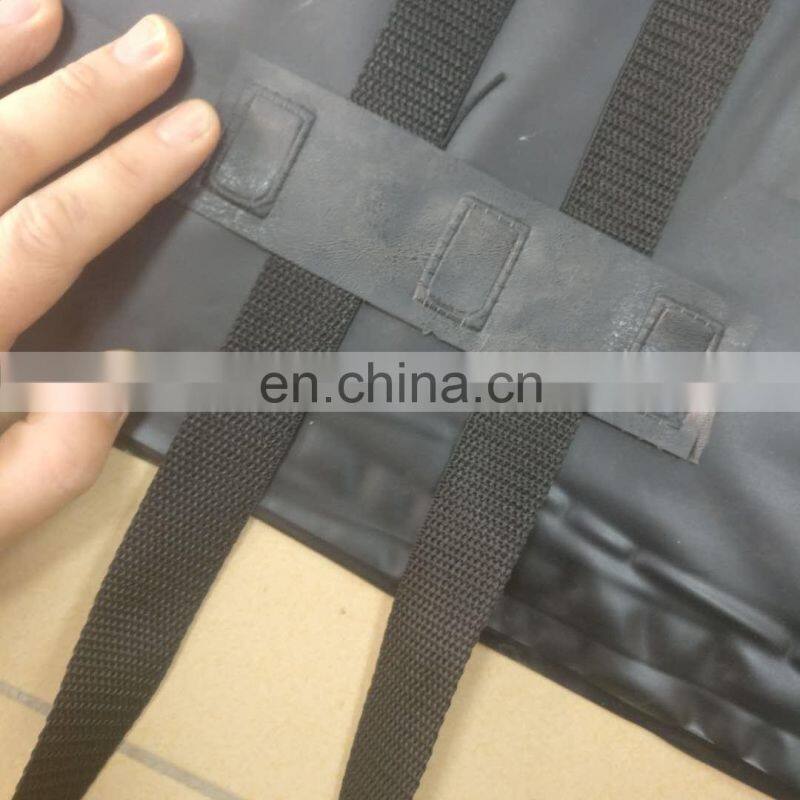 HC-J020 Hospital Prevent infection dead body bag / Economical OEM cadaver bag PVC/PEVA/PP with 6 braided handles