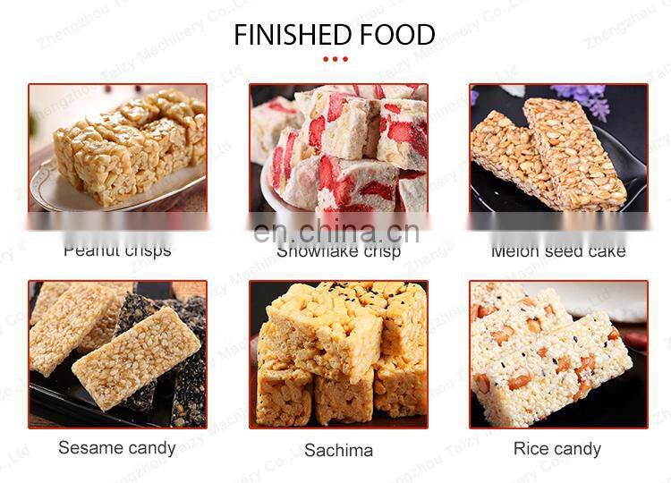peanut candy extruded energy bar cutting Forming Machine