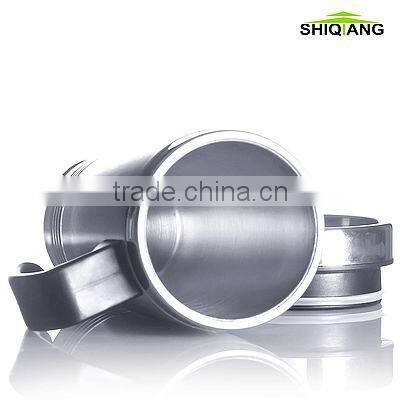 450ml stainless steel mug with plastic handle BL-088