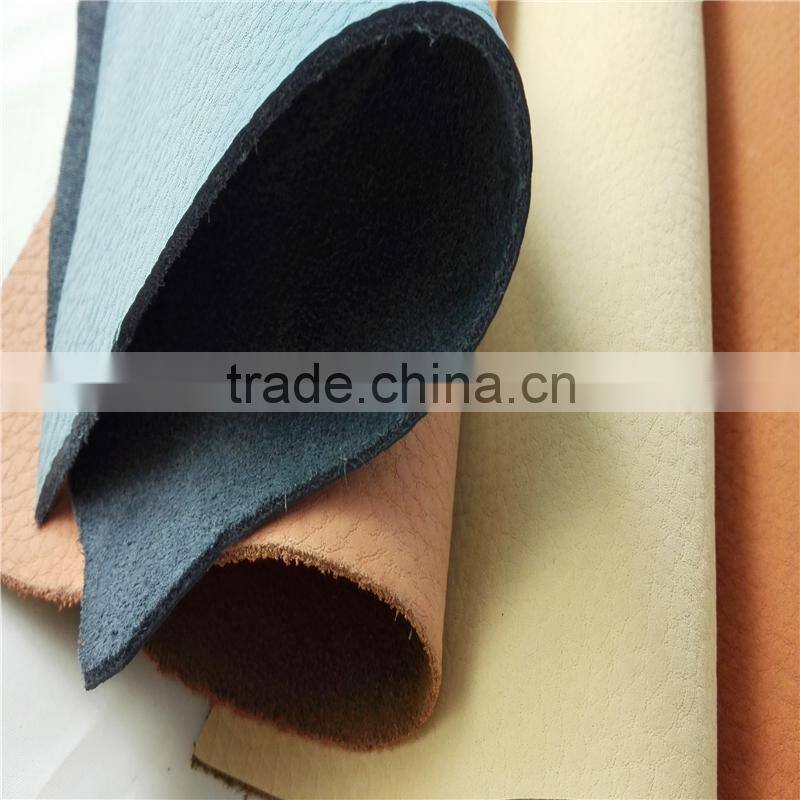Light color cow leather for summer leather goods