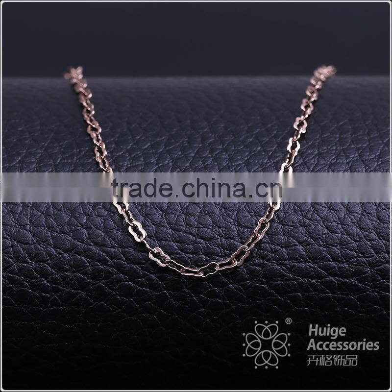 China supplier Latest hotselling chains necklace coffee gold necklace