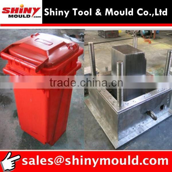 plastic waste bin mould for household