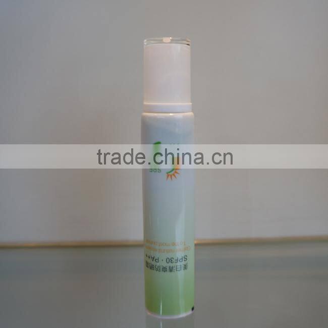aluminum laminated tube,cosmetic sunscreen lotion tube