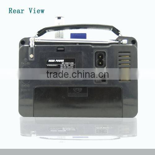 Small Usb Sd Am /fm/ Sw Radio With built-in speaker