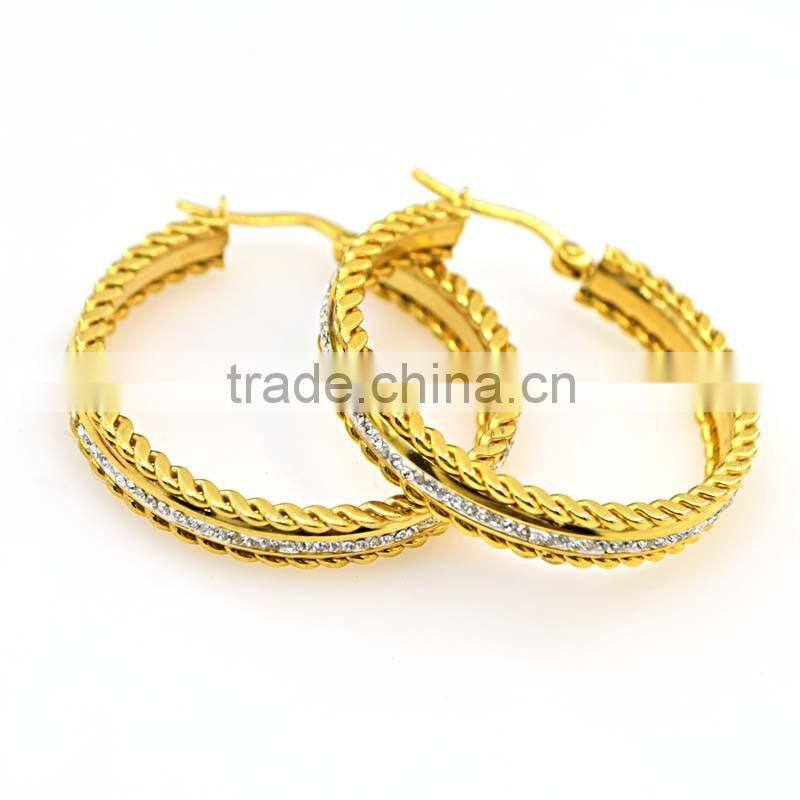 new 2016 latest gold earring design simple gold earring designs for women