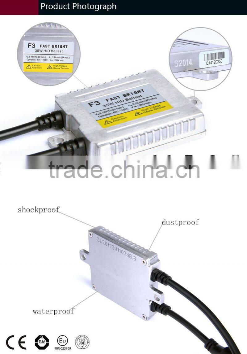 auto headlight oem hid xenon bulb12v AC electronic EMC quick start ballast 35w 23000v