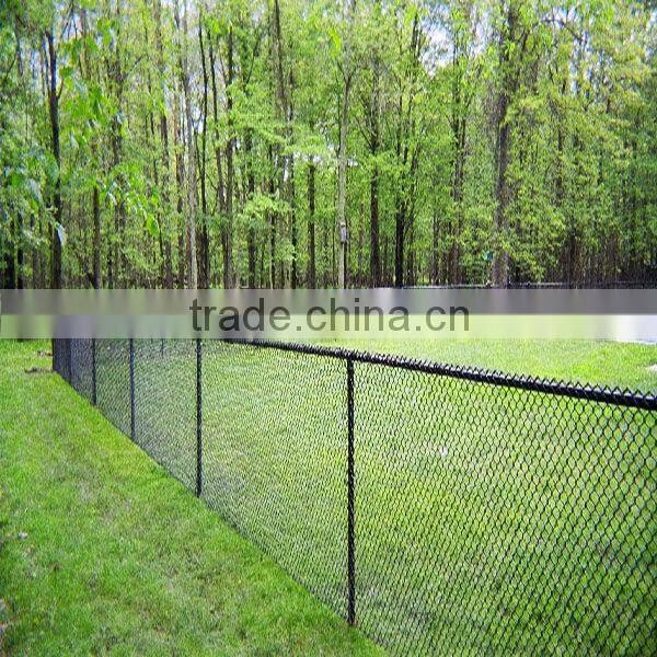 Galvanised chain wire fencing gates
