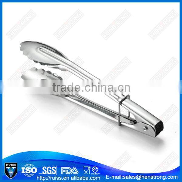 Multi Function Gadgets Locked Metal Stainless Steel Kitchen Tongs