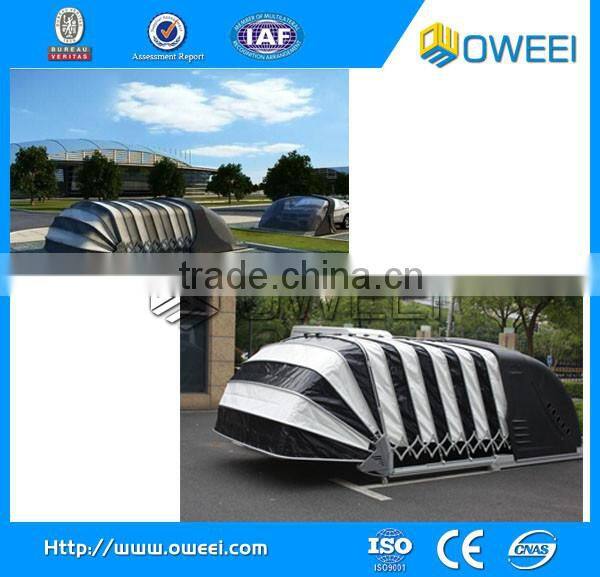 Solar power mobile car garage with CE