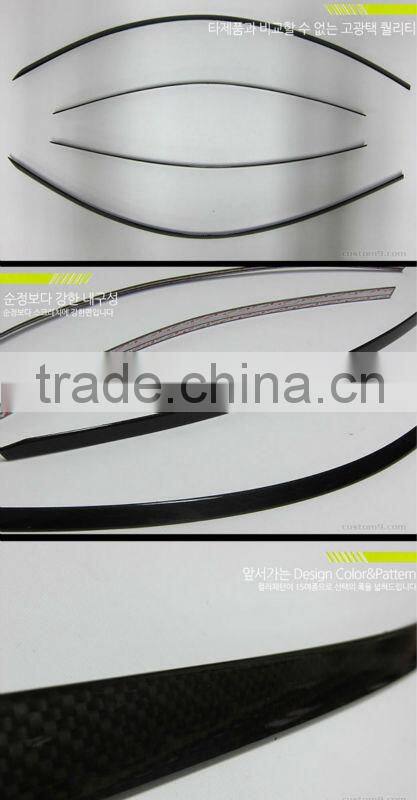 Chevrolet Captiva Upper window accent carbon molding set GM