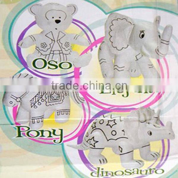 DIY Washable Painting Plush Toy/ DIY PLUSH TOY/Painting Plush Toy