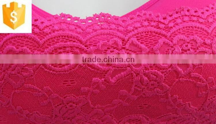 The High Quanlity Wholesale Sexy Push-up Padding Lace Bra Full Cup Breathable Lady Bra