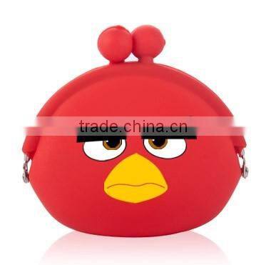 2016 The Birds green cork coin pouch