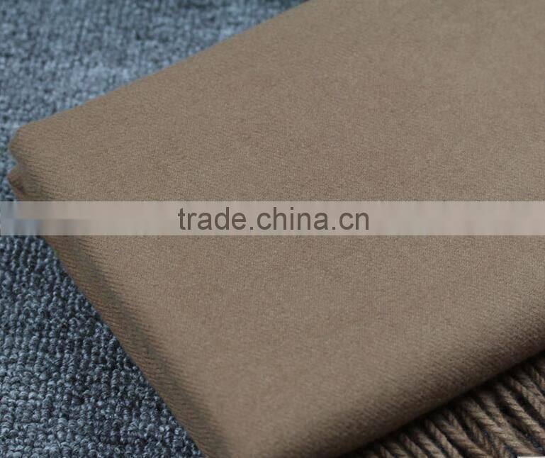 Best Selling Winer Warm Woman Fashion Tassel Plush Plain Cashmere Pashmina