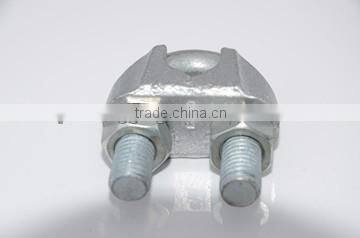 rigging hardware electro-galvanized cast din741 malleable wire rope cable clip