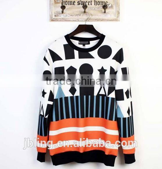 geometry high quality printed sweatshirt