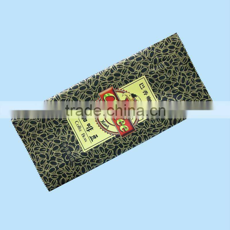 Custom Printed Valve Plastic private label coffee bags