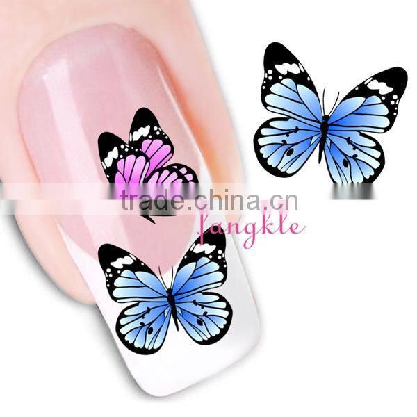 Hotselling girl head nail sticker