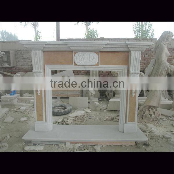 Stone Fireplace for carving