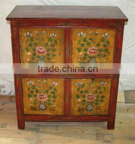 chinese antique Tibetan cabinet