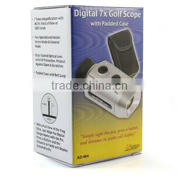 7X Digital Golf Range finder Scope
