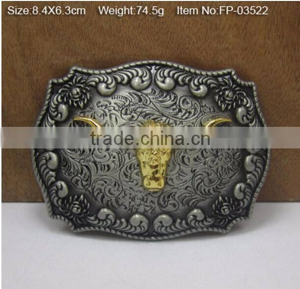 Zinc alloy belt buckle cowboy hot spot wholesale Europe