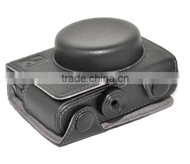 JJC OC-RX100 PU Leather camera Case for SONY