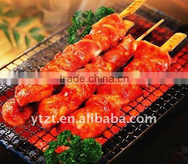 BBQ flat metal skewers