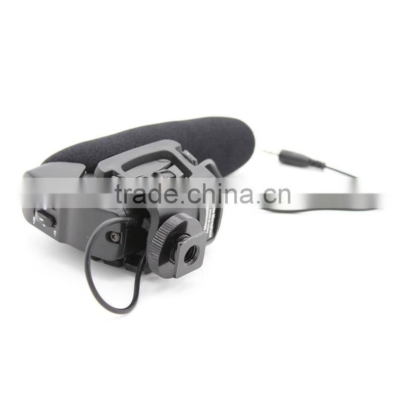 Mono Camera Microphone with Low Cut and Pad Switch,microphone for camera