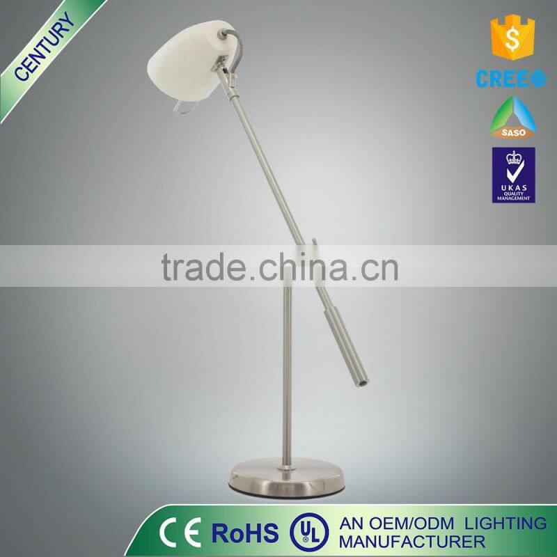 CE ROHS UL certification hotel guestroom lamp & lighting daylight reading table lamp