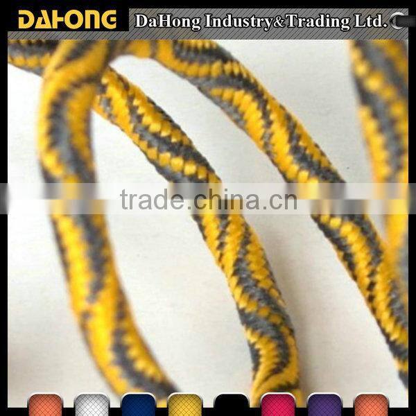 New design colorful jacquard decorative braided round braided cord