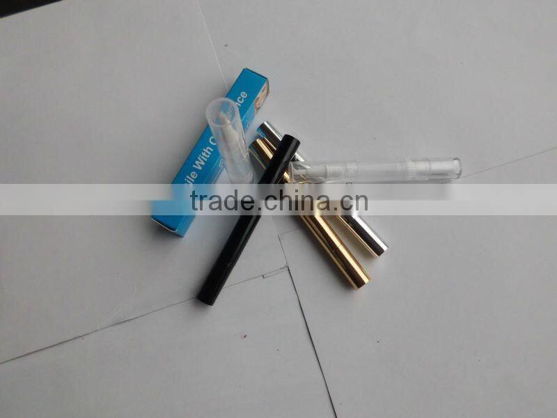 white smile teeth whitening clear pen with nice retail box(CE)