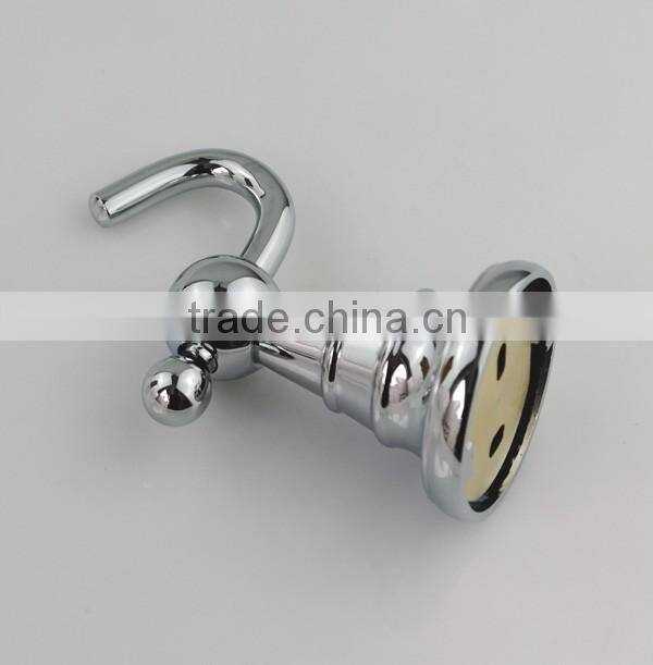fashion Brass Chrome Bath Robe Hook, clothes hook, hat hooks Bathroom accessories
