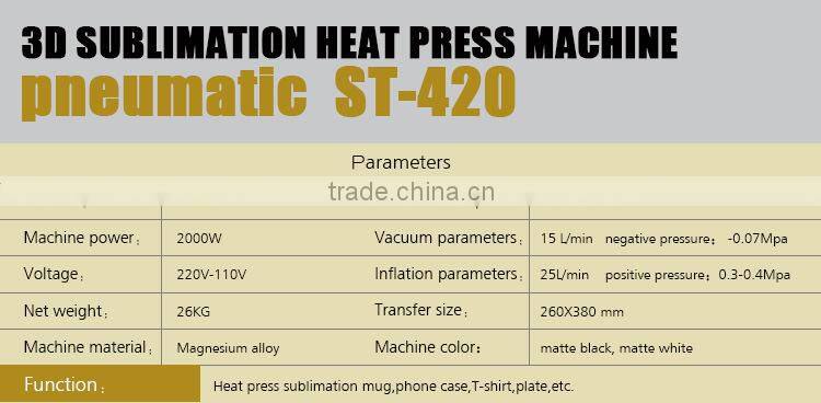 Sunmeta Sublimation Custom Phone Case Maker Heat Press Machine