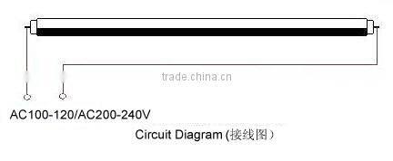 25w led T8 tube, 150cm led T8 tube, led T8 tube light
